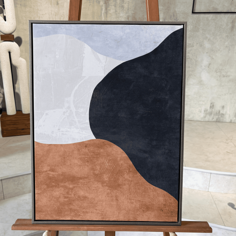 七折現貨複製畫-R1060-幾何(抽象)-幾何線條與色塊