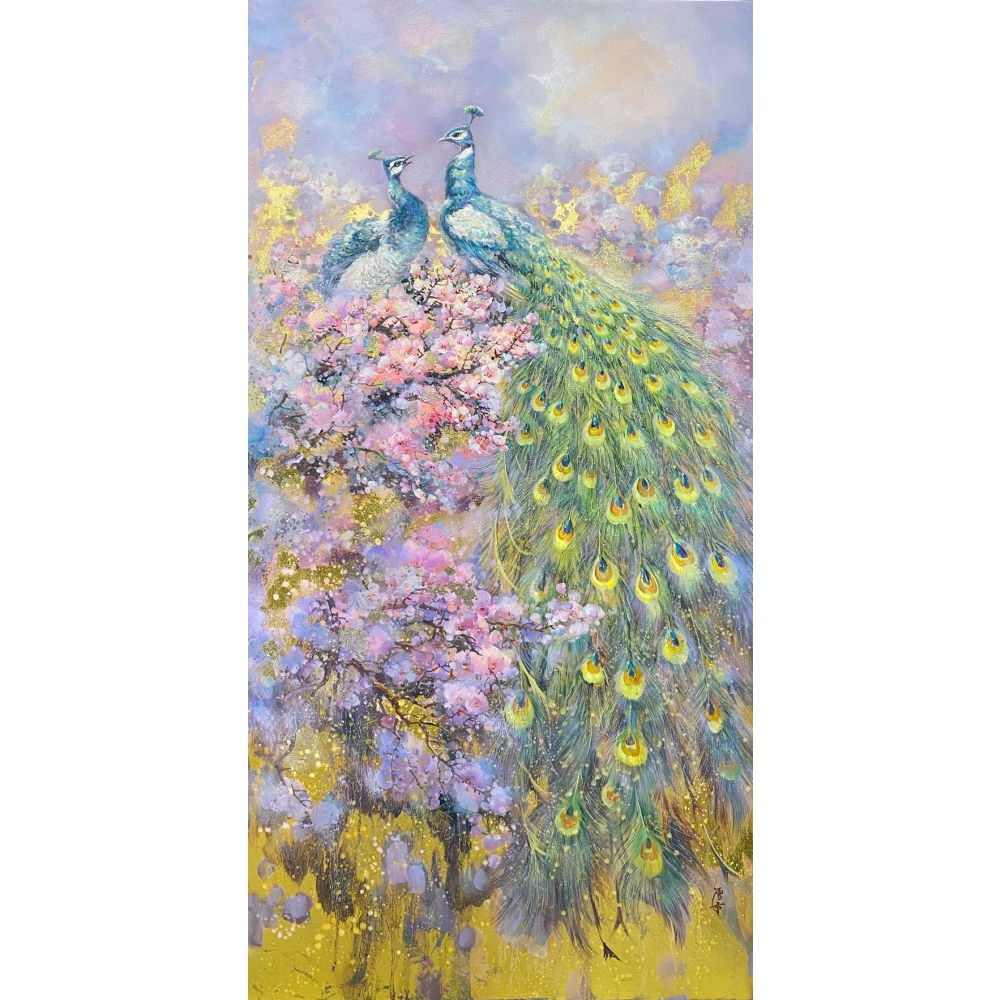 H25284-鄭雪香-富貴同春80x160cm.jpg