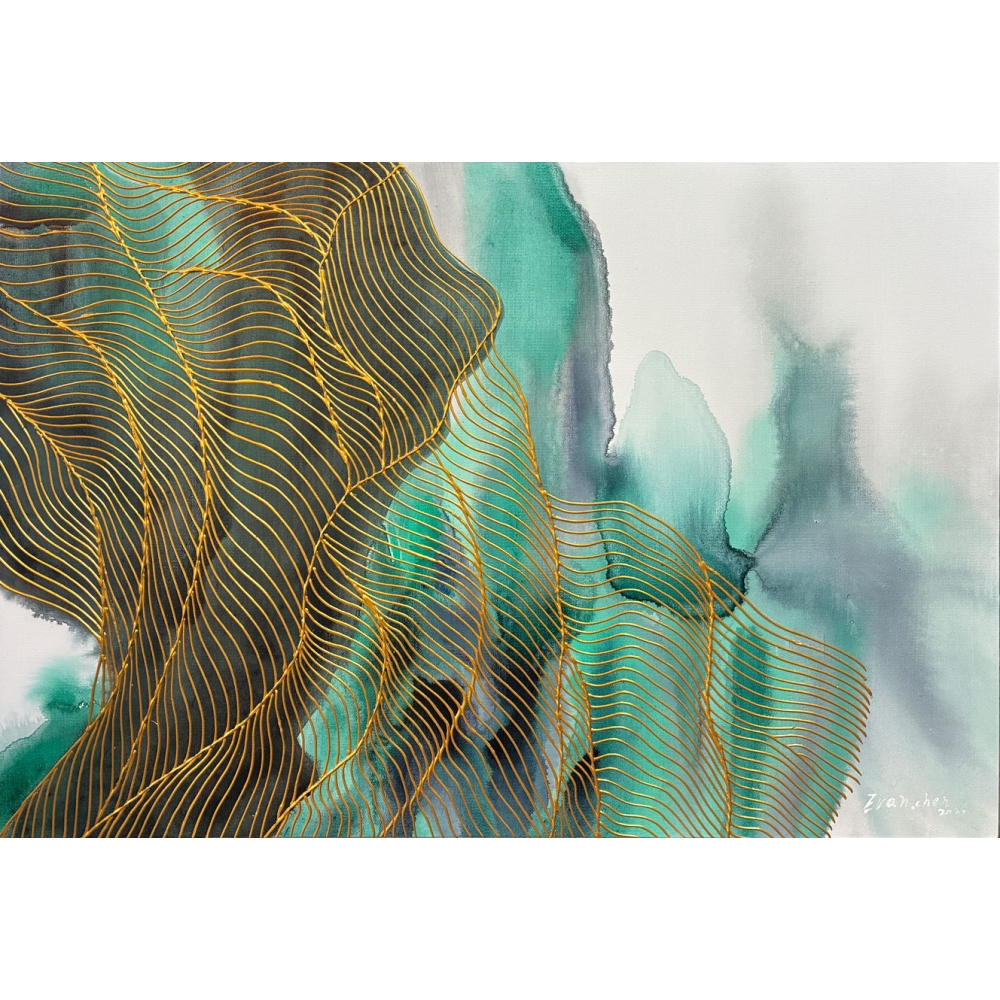 H25293-陳益云金線畫《遠方印象》-90X60cm-_9600-1.jpg