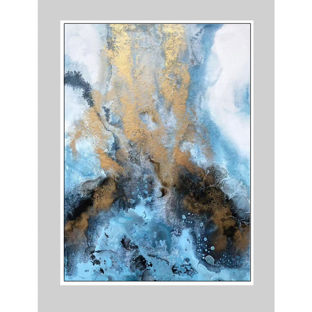 H25291-陳益云抽象油畫《湛藍流金》-50X70CM-_7500-5.jpg