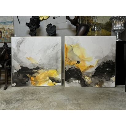 《煙霞荷韻》120x120cm-實景照.jpeg