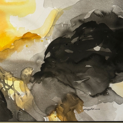 H25137-《煙霞荷韻》120x120cm-特寫.jpg