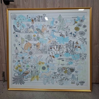 絲巾畫裱框-珍寶天堂-圖心尺寸90X90CM-_4680 _3_.jpg 絲巾畫裱框-珍寶天堂-圖心尺寸90X90CM-_4680 _3_.jpg