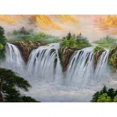 H25267-油畫山水圖-圖心177.5X93.5CM-含框尺寸192X108CM-1.jpg